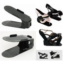 Organizadores de Sapatos | Ajustável e Resistente Preto [COMPRE 5 LEVE 10]