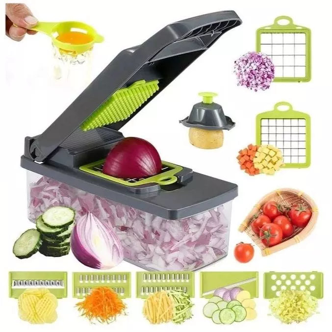 Cortador de Legumes e Frutas Multifuncional 16 em 1