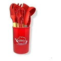 Kit 12 Utensílios de Cozinha em Silicone
